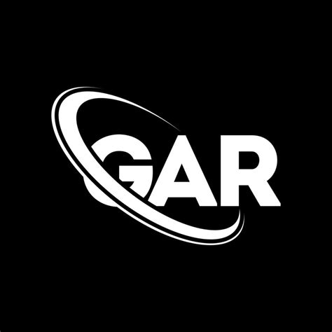 GAR logo. GAR letter. GAR letter logo design. Initials GAR logo linked ...