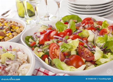 Salad Buffet Royalty Free Stock Photos - Image: 25585158