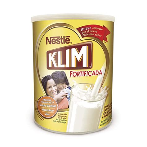 Amazon.com : Nestle KLIM Fortificada Dry Whole Milk Powder 56.3 oz ...