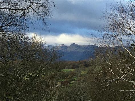 Great Langdale Valley from Holehird Gardens In November Photograph by ...