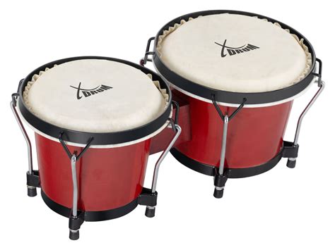 XDrum Bongo Club standard 17cm (6 3/4 inches) Macho and 20cm (8 inches ...