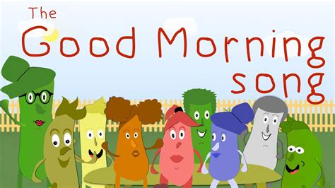 The Good Morning Song | Kids Songs | Green Bean's Music - YouTube