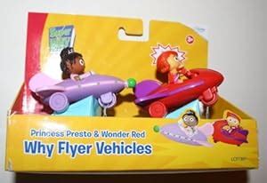 Amazon.com: Super Why Vehicles Princess Presto and Wonder Red: Toys & Games