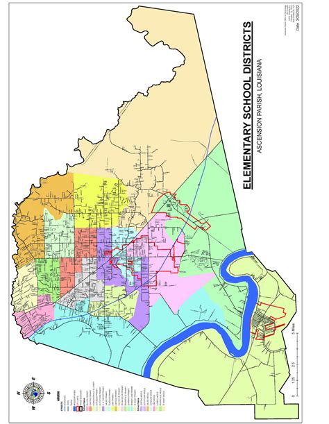 ELEMENTARY SCHOOL DISTRICTS 2022 | Ascension Parish Government