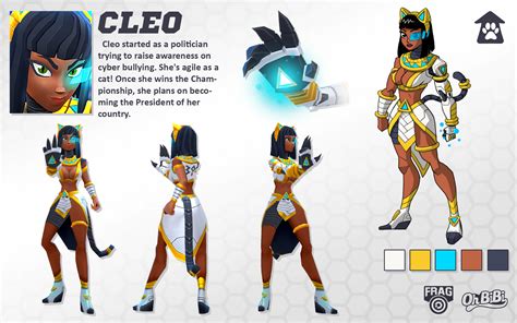 ArtStation - CLEO // Frag Pro Shooter Character