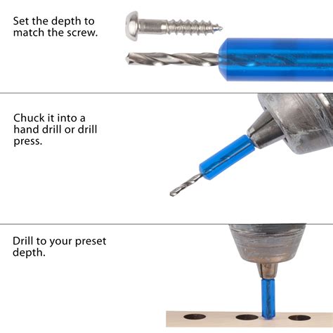 Depth-stop Drill Bits - StewMac