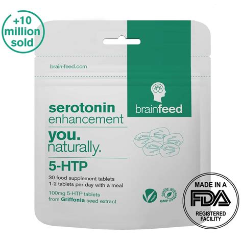 5 htp Serotonin Enhancement. Natural 5htp 100mg tablet |Griffonia seed ...