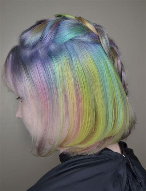 #pulpriot #hologramhair #haircolor #olaplex @samanthabeth85 | Pastel ...