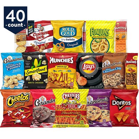 Frito-Lay Ultimate Snack Care Package, 40 Count - Walmart.com - Walmart.com