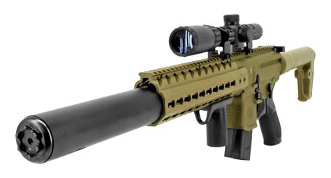 Sig-Sauer Scoped MCX Pellet CO2 Air Rifle - Desert Tan - Refurbished