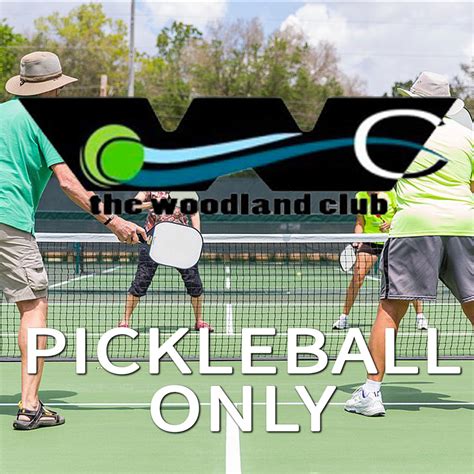 Pickleball Membership - The Woodland Club