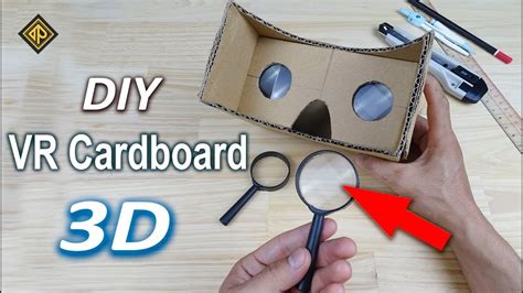 How To Make Simply VR Cardboard At Home | DIY VR 3D - YouTube