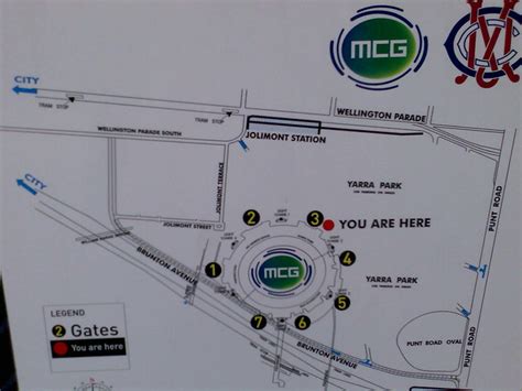 Mcg Map Layout