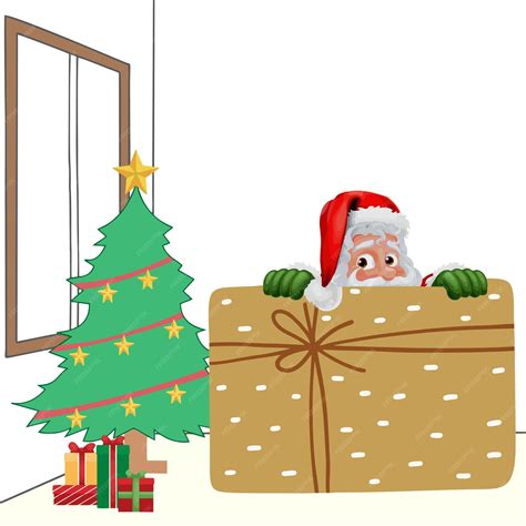 Premium Vector | Christmas and santa claus illustrations