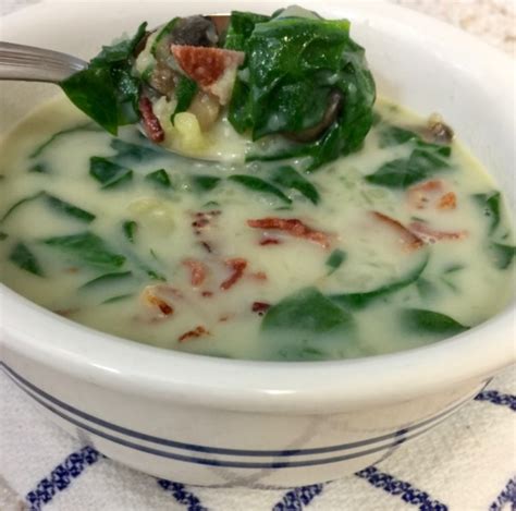 Potato, Spinach, & Bacon Soup in the Instant Pot - The Homespun Chics