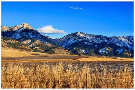 Four Magnificent Mountain Ranges Surrounding Bozeman, Montana