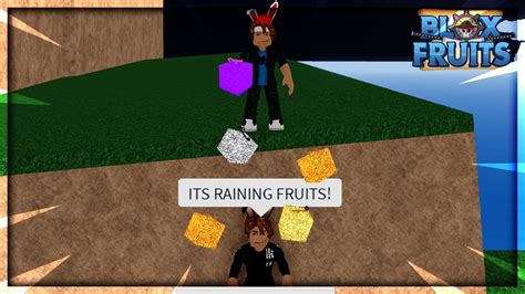 Making it Rain LEGENDARY FRUITS on Players [Blox Fruits] - YouTube