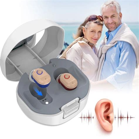 Doosl Hearing Amplifiers Rechargeable, Noise Reduction In-Ear Digital ...