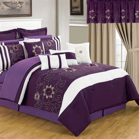 Purple Comforter Set King - How To Blog