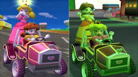 Mario Kart: Double Dash Peach, Daisy Gameplay Compilation HD - YouTube