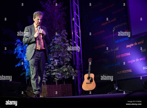 Stand up comedian Frank Skinner performing his one man show at Hay ...