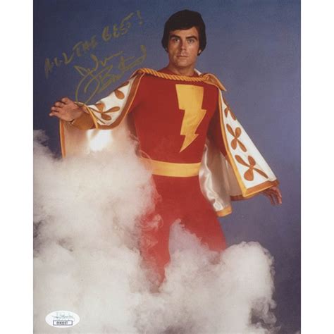 Jackson Bostwick Signed "Shazam!" 8x10 Photo Inscribed "All The Best ...