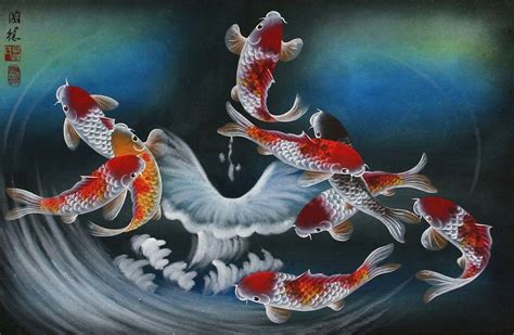 Japanese Koi Fish Art Wallpapers - Top Free Japanese Koi Fish Art ...