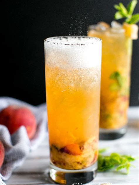 17 Insanely Delicious Ways To Eat Peaches This Summer | Smoothie drinks ...