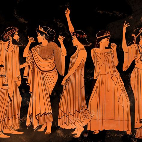 Club Life in Ancient Greece Art Print by Bill Mund | Ancient greek ...