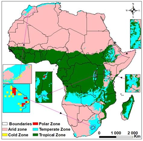 Climate Map Of Africa