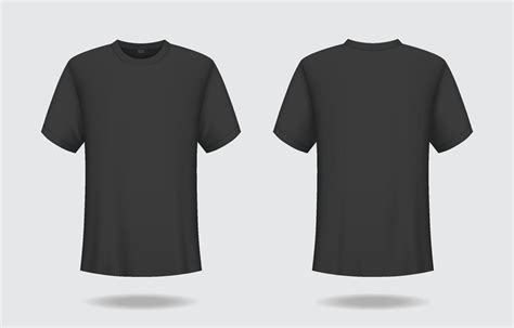 3D Black T-Shirt Mockup 20067689 Vector Art at Vecteezy