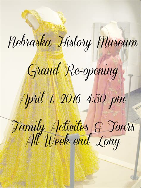 Nebraska History Museum Re-opens Tonight (No Foolin’!) – Odyssey ...