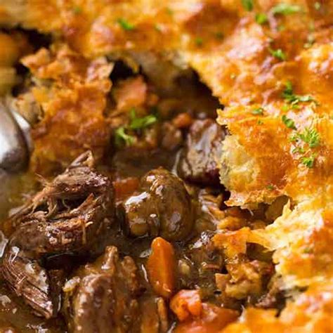 Beef & Mushroom Meat Pie | Prospector Foods