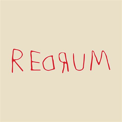 Redrum the Shining Tee Tshirt - Redrum - T-Shirt | TeePublic