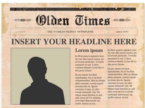 Download free Blank Newspaper Template For Microsoft Word software ...