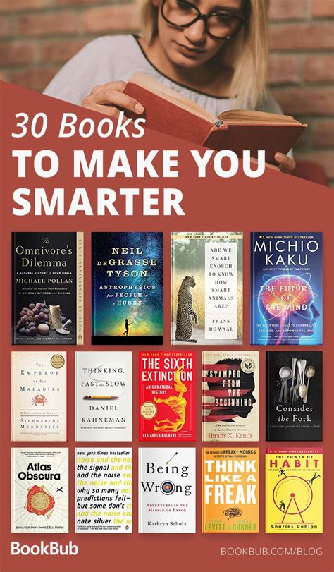 30 Nonfiction Books That Are Guaranteed to Make You Smarter | Book club ...