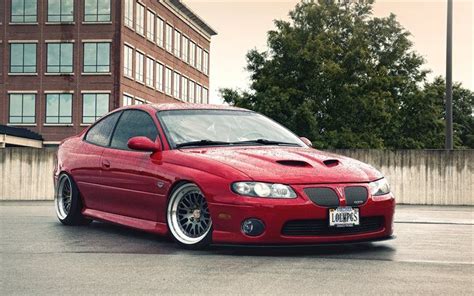 Pontiac GTO, tuning, stance, rain, coupe, Pontiac 2006 Gto, 2006 ...