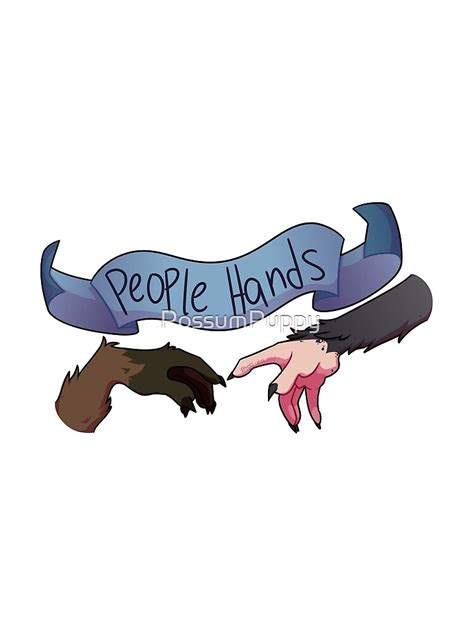 ""People Hands" (Creation of Adam parody)" T-shirt by PossumPuppy ...