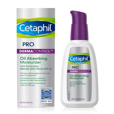 CETAPHIL DERMACONTROL Oil Absorbing Moisturizer with SPF 30 , For ...