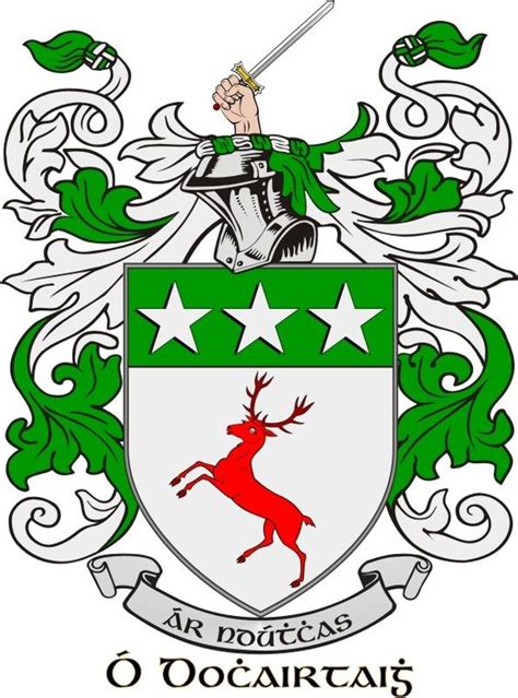 Daugherty Family Crest | Coat of arms, Irish heritage, Family crest