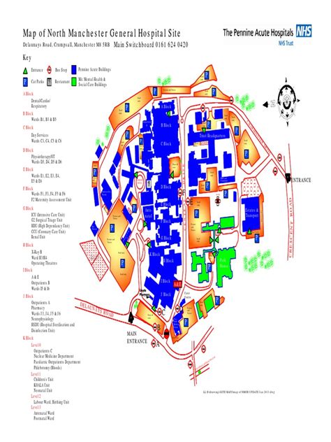 North Manchester General Hospital Map - Island Of Hawaii Map