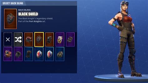 Fortnite legendary acc *black night renegade raider*best skin combos ...