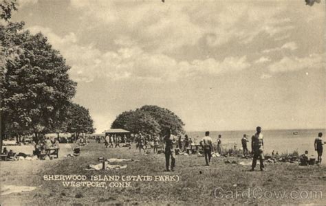 Sherwood Island (State Park) Westport, CT Postcard