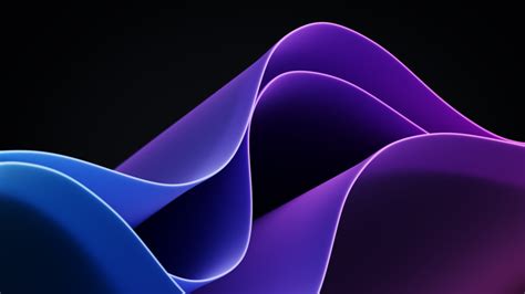 Windows 11 Wallpaper 4K, Purple Abstract, Dark Background, 44% OFF