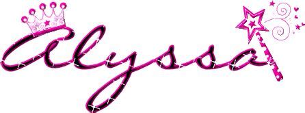 alyssa in cursive - Bing Images | Ashley &Alyssa | Pinterest | Search ...