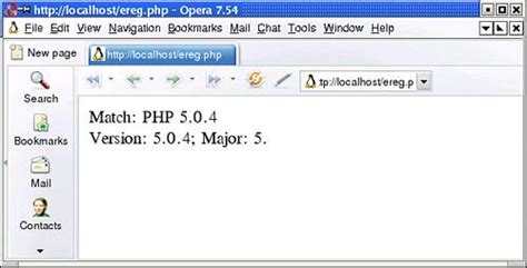 Using POSIX Regular Expressions | PHP Phrasebook