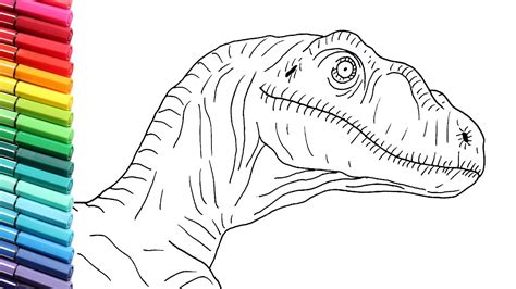 Raptor Cute Dinosaur Drawing