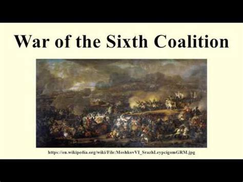 War of The Sixth Coalition