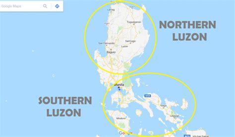 Luzon map - Deztreks