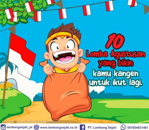 Kartun 17 Agustusan Yang Bikin Kamu Kangen Pulang Kampung | Gambar ...